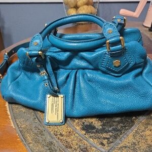 Marc Jacobs Turquoise Satchel/Crossbody